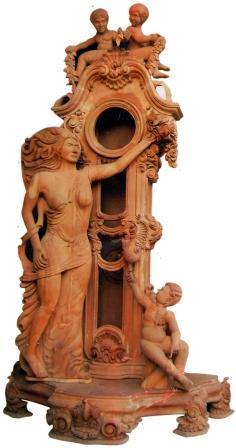 Wooden Father Clock