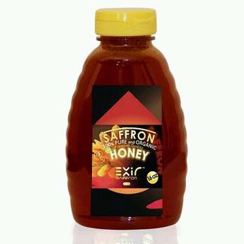 Organic Saffron Honey (16-ounce)
