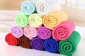 Coloured Towels