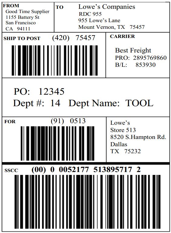 Carton Labels Printing Product