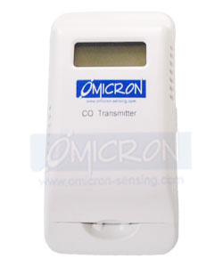 CMW-LCD : Wall Mounted Carbon Monoxide Transmitter with Display