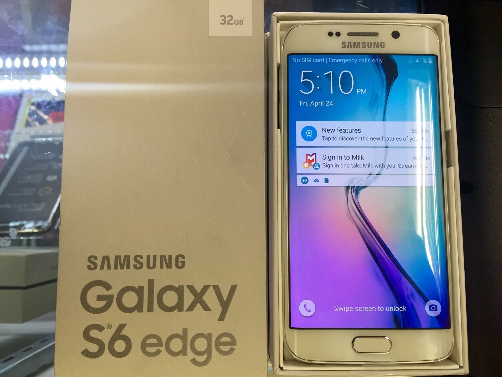 Samsung Galaxy S6 Edge Mobile Phone