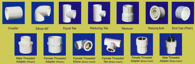 upvc pipe fittings