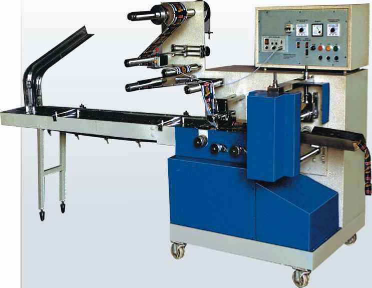 Electric 100-1000kg Horizontal Flow Wrapping Machine, Certificate : CE Certified