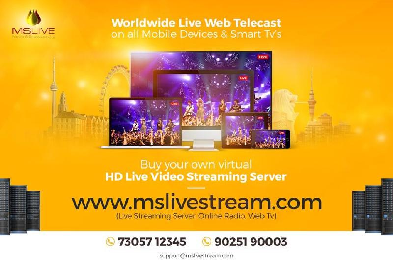 live streaming hyderabad