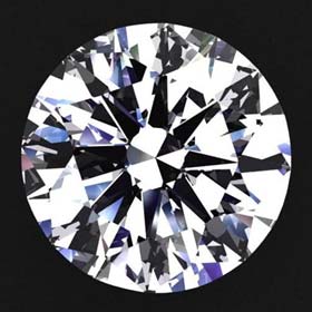 Round Cut Diamond, for Jewellery Use, Style : Common