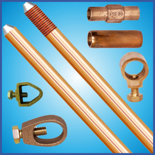 Copper Bonded Chemical Earthing Rods