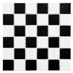 Square Checkered Floor Tiles