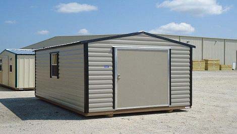 Metal Polished Storage Sheds, Feature : Durable, Fine Finish