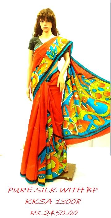 Festive Style Pure Silk Saree is very trendy