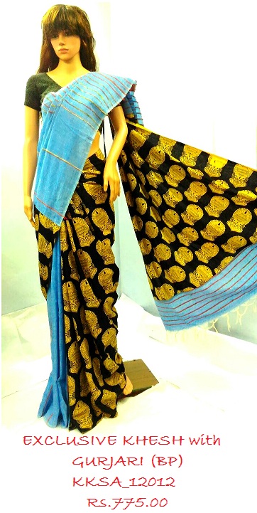 KHESH GURJARI SAREE could be worn for any age