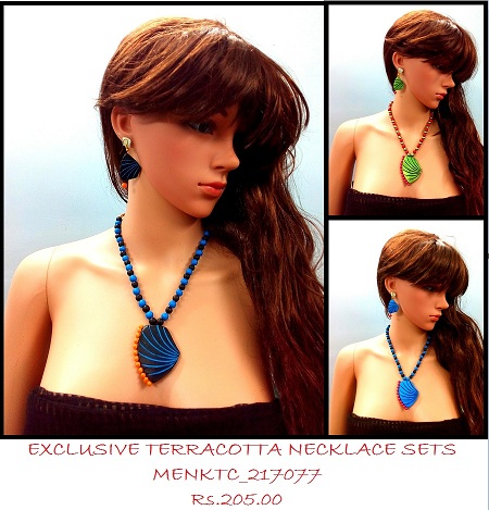Terracotta Necklaces Wide array of designs