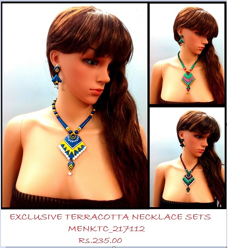 Terracotta Necklace Born out of a desire to create