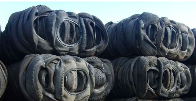 Used Baled Tyre Scrap