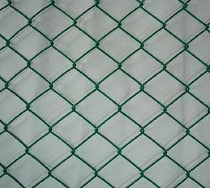 PVC Coated Chain Link Fence Mesh 