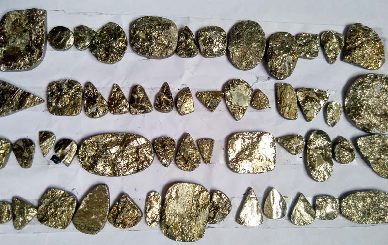 Golden Pyrite Druzy