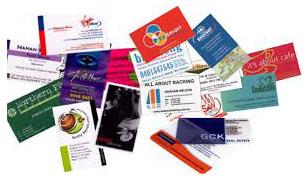 Visiting card printing