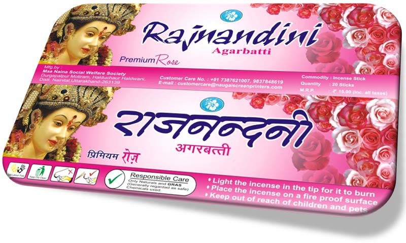 Rajnandini Premium Rose Incense Sticks
