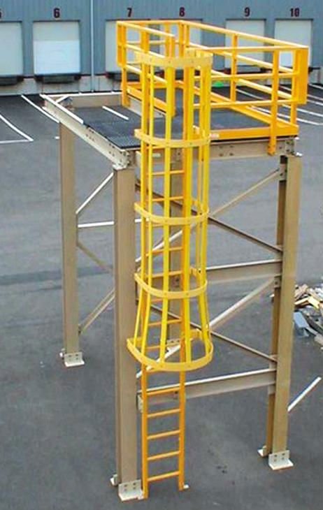 FRP Safety Ladder System