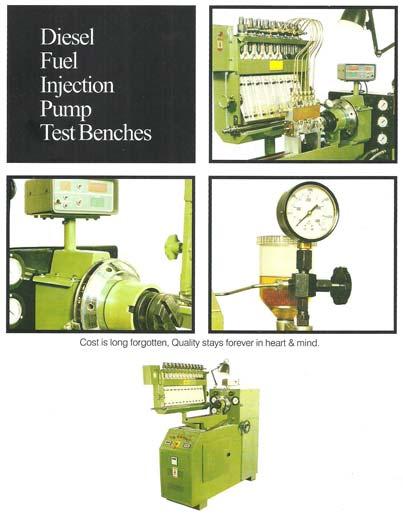 Diesel Fuel Injection Pump Test Bench