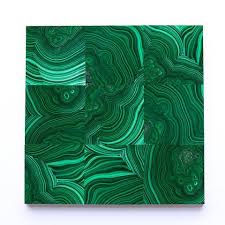 Malachite tile