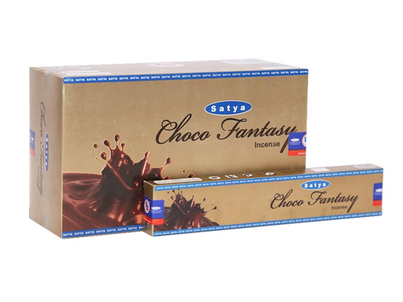 Satya Choco Fantasy Incense Sticks, for Religious, Aromatic