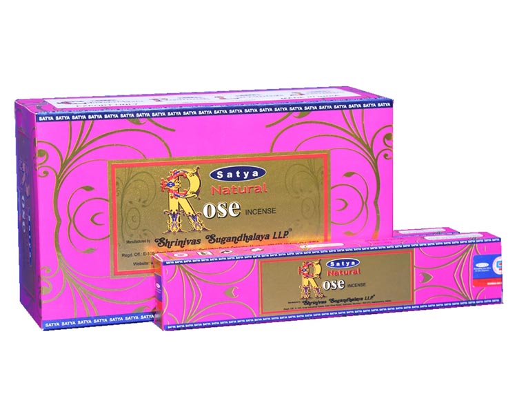 Satya Natural Rose Incense Sticks