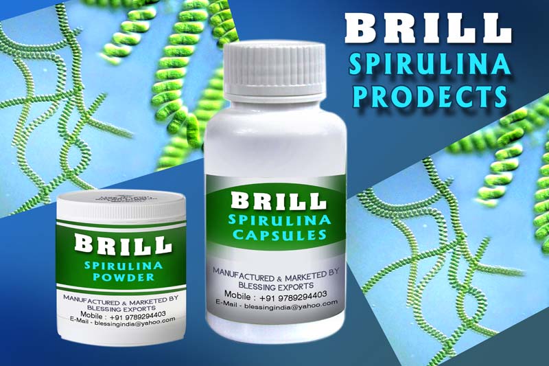 Brill Spirulina Products