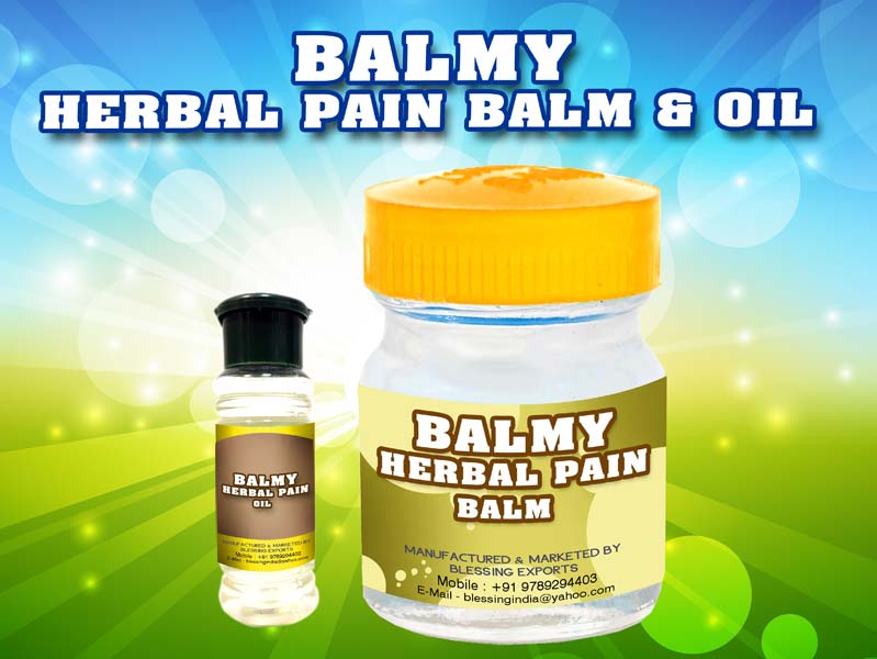 Herbal Pain Balm & Oil
