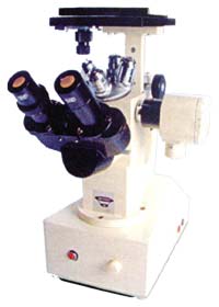 Inverted Binocular Metallurgical Microscope