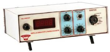 Aluminum Automatic Microprocessor Conductivity Meter, for Indsustrial Usage, Voltage : 3-6VDC, 6-9VDC