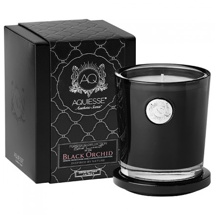 aquiesse black orchid soy candle