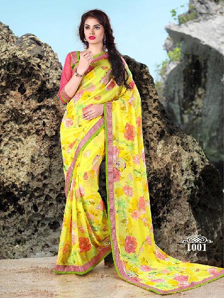 Fancy Printed Saree, Age Group : 18 to 60