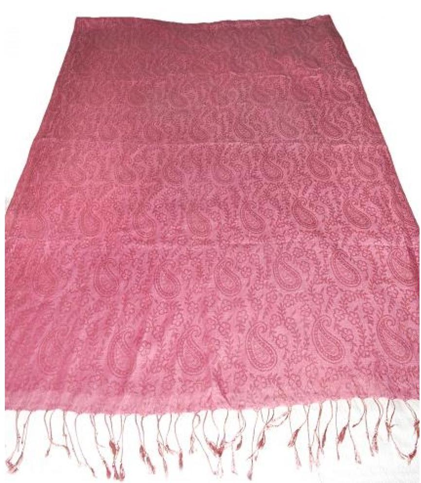 Silk Semi Pashmina Shawls