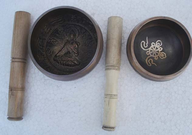 BRASS Singing Bowls, for PLAYING