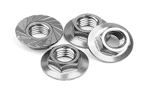 serrated flange nuts