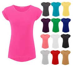 Plain Ladies T-Shirt, Size : M, XL