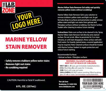 Marine Yellow Stain Remover Gel