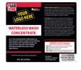 Waterless Wash Concentrate spray wash