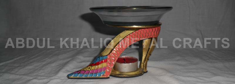 Brass Oil Burner (AKM-2550), Feature : Easy To Clean, Light Weight, Non Breakable