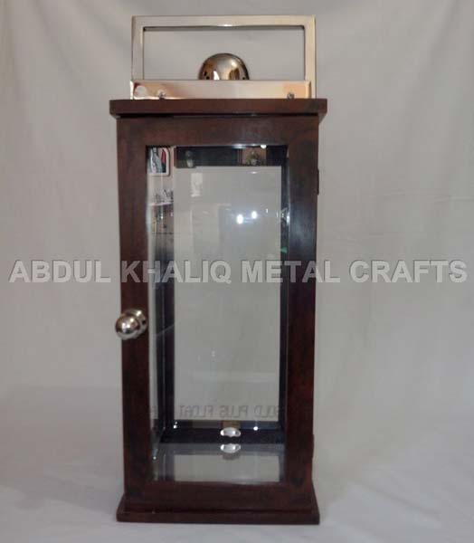 Metal & Wooden Lantern