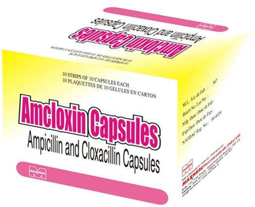 Ampicillin & Cloxacillin Capsules