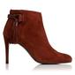 CHRISSY CHESTNUT SUEDE ANKLE BOOTS
