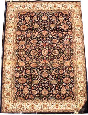 Double Wept Hand Knotted Woolen Carpet (10/14) 05