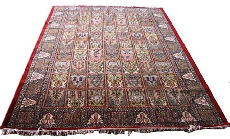 Single Wept Hand Knotted Woolen Carpet (8/14) 04