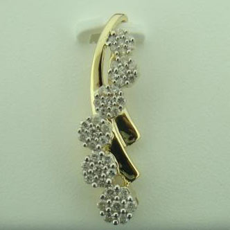 Diamond Studded Pendant
