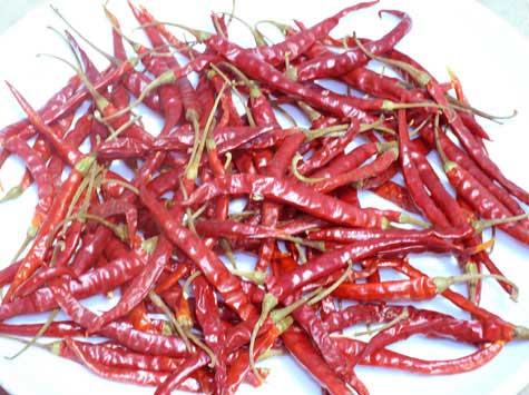 dried chilli