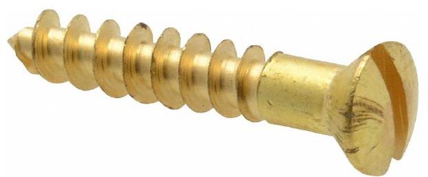 Round Brass Screws, for Door Fitting, Packaging Type : Box