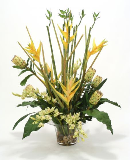Waterlook Orchids Proteas Heliconias Bouquet