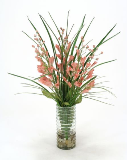Waterlook Pink Foxglove Grass Bouquet